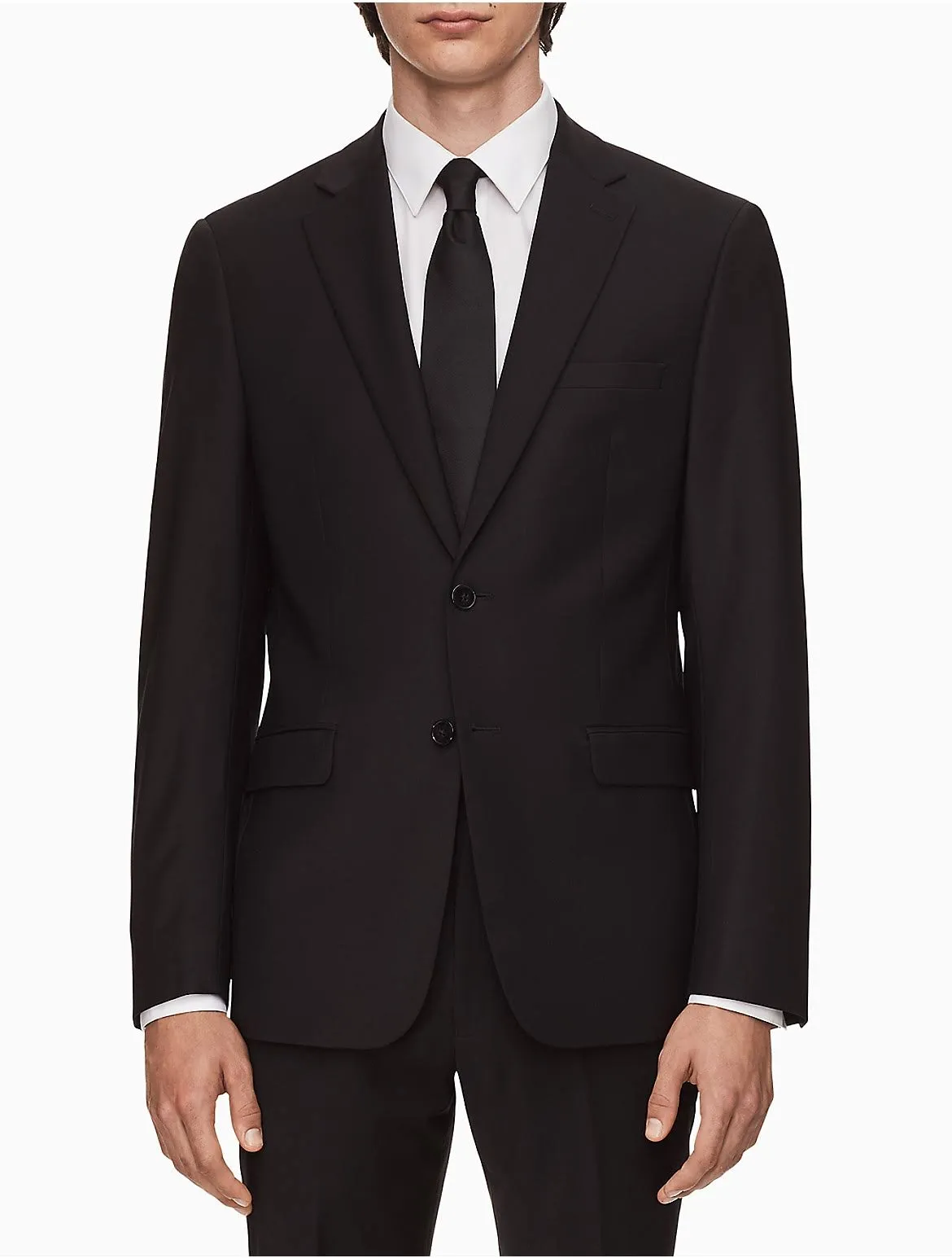 hombres Calvin Klein Traje de corte ajustado