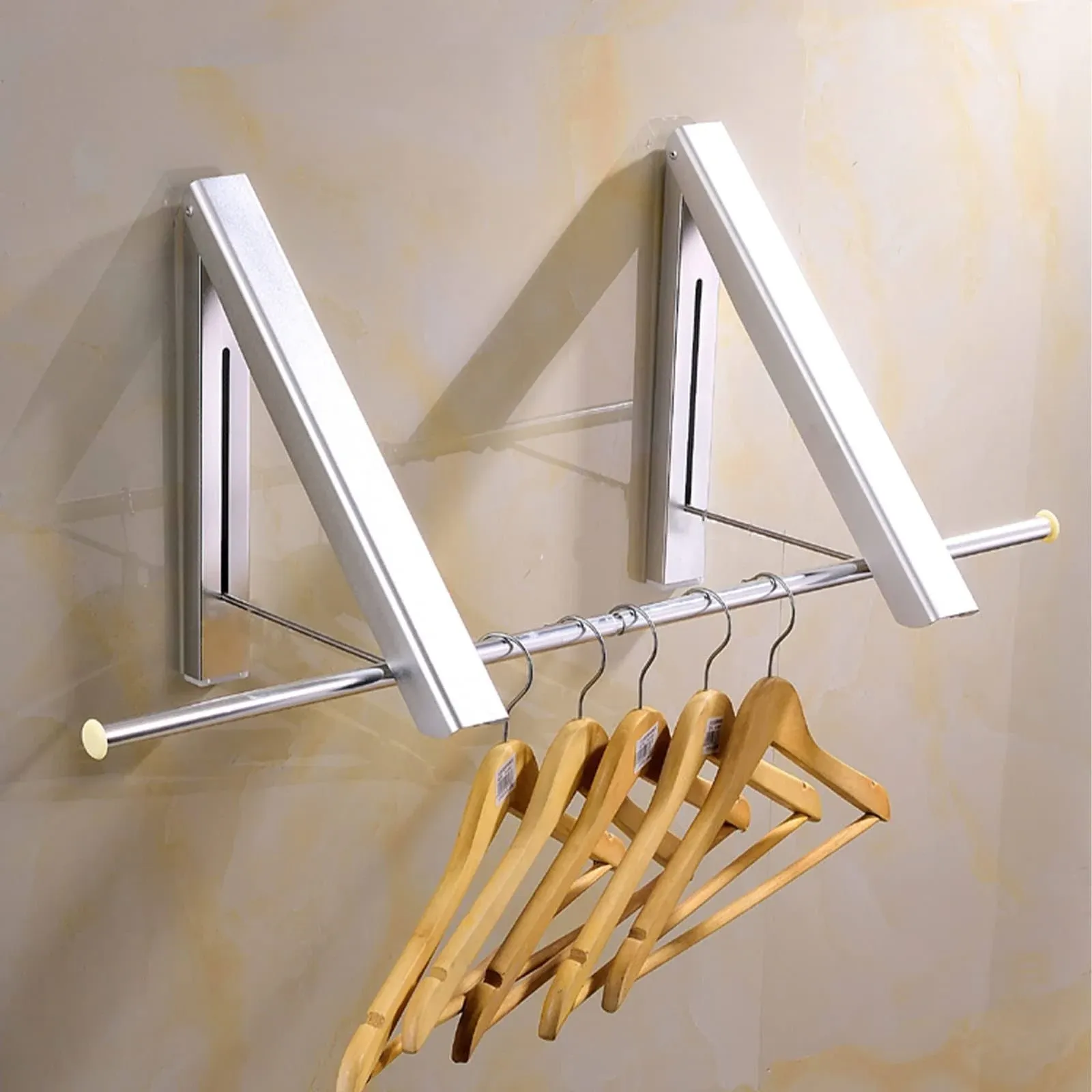 Drying Racks for Laundry Foldable Retractable Clothes Folding Indoor Aluminiu...