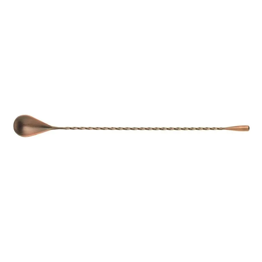 Barfly Classic Bar Spoon - 12" Antique Copper