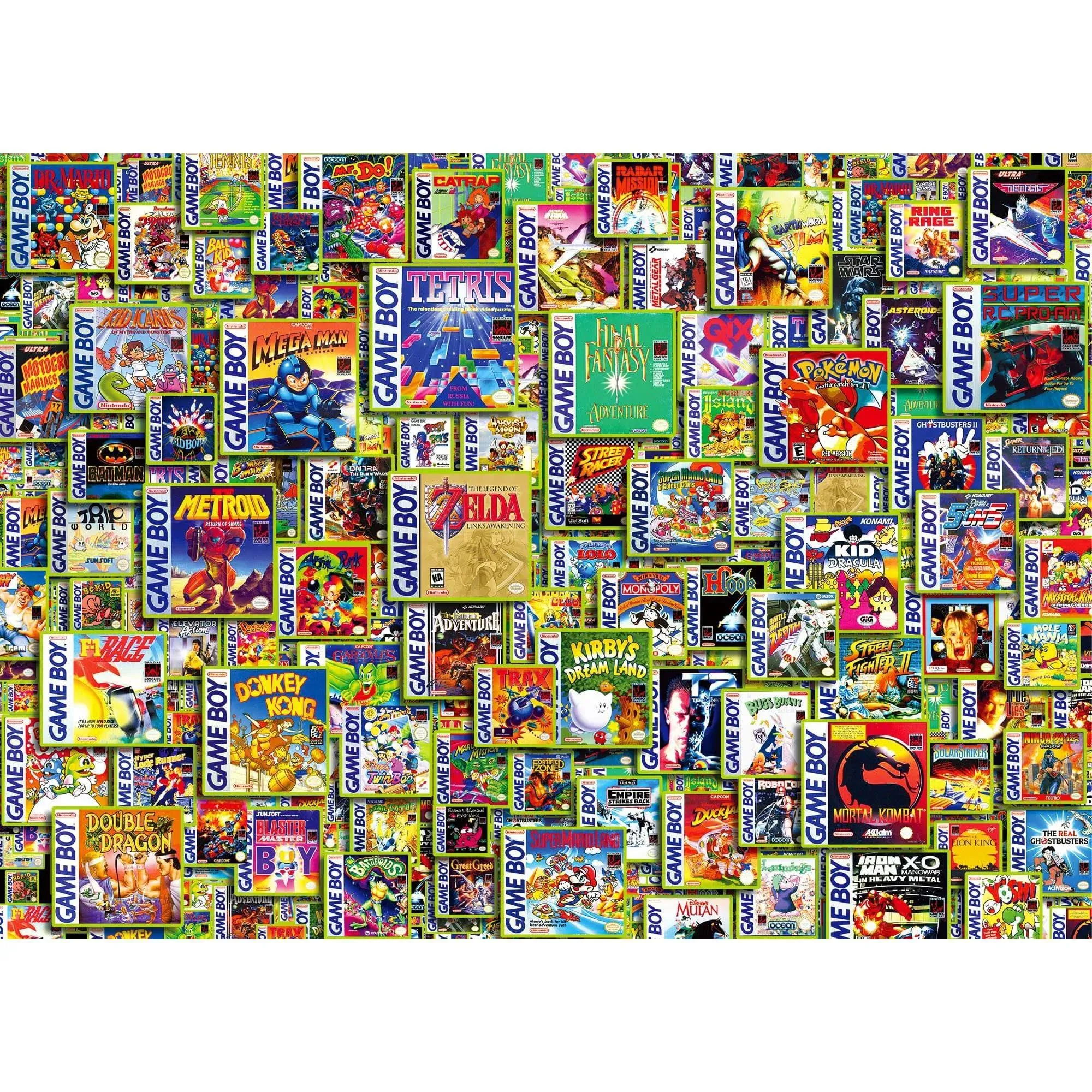 Handheld Haven Retro Games 1000-Piece Jigsaw Puzzle