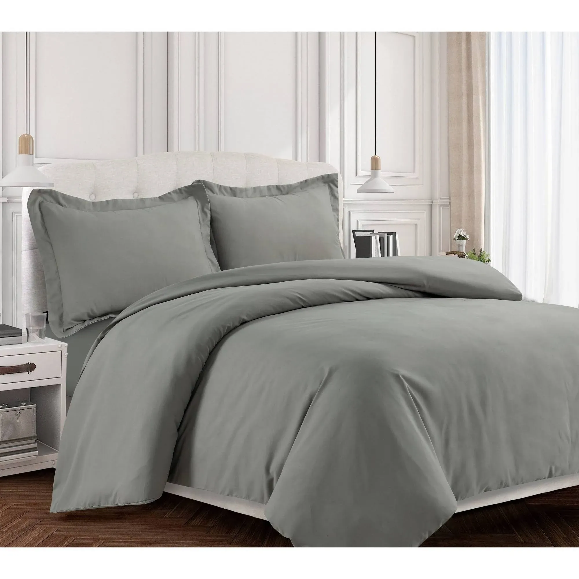 Tribeca Living Valencia Oversized Duvet Cover Set