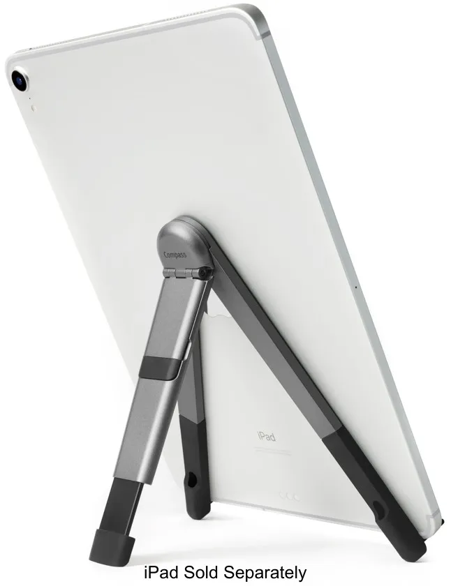 Twelve South Space Gray Compass Pro Stand For iPad