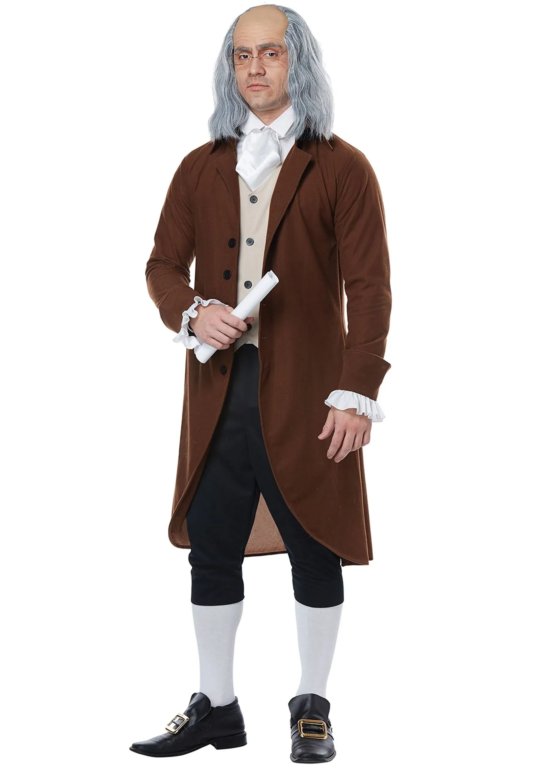 Mens Colonial Man Benjamin Franklin Costume