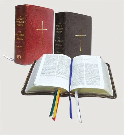 The Book of Common Prayer and Bible Combination (NRSV with Apocrypha): Black ...