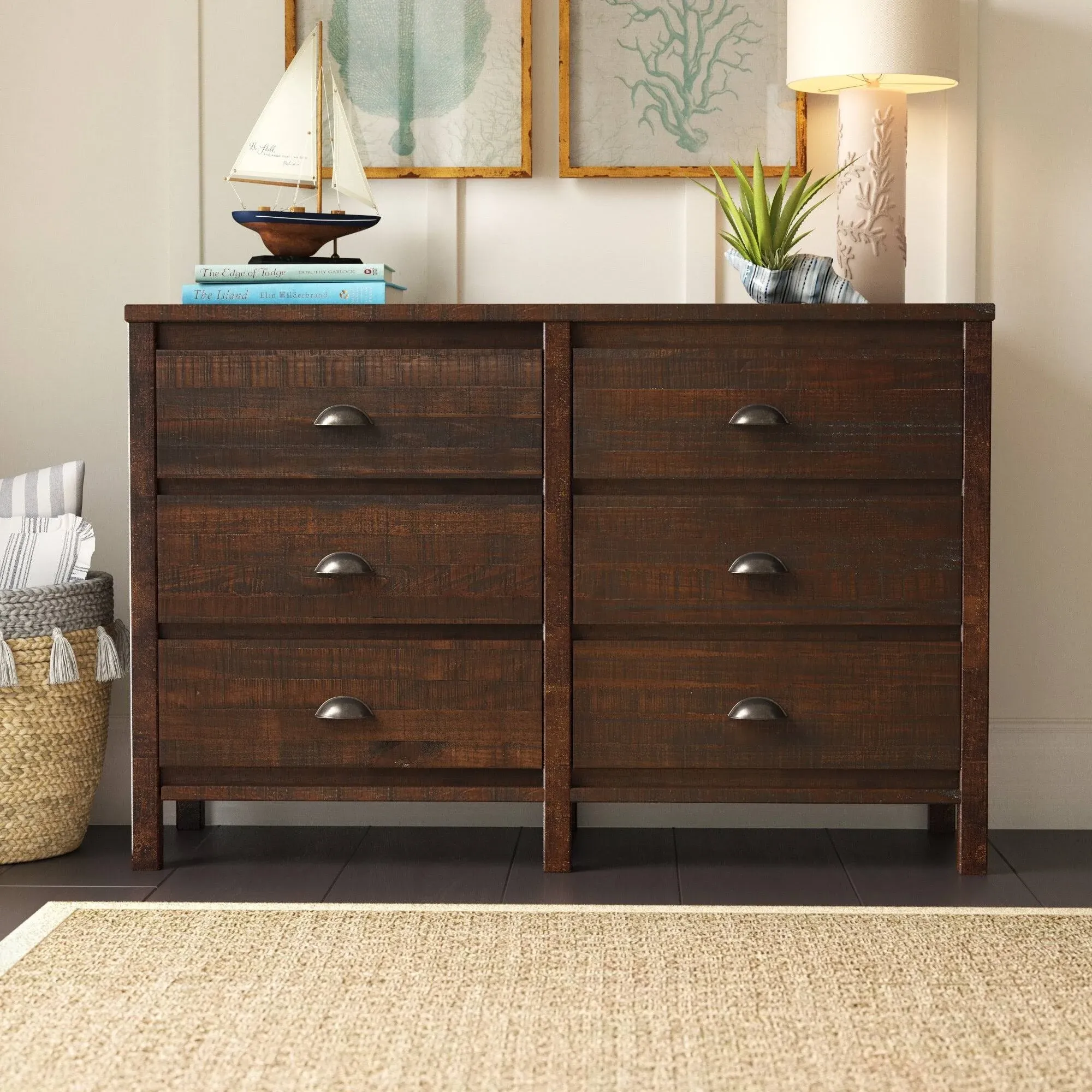 Baja 6-Drawer Dresser - Farmhouse - Dressers - by Camaflexi | Houzz