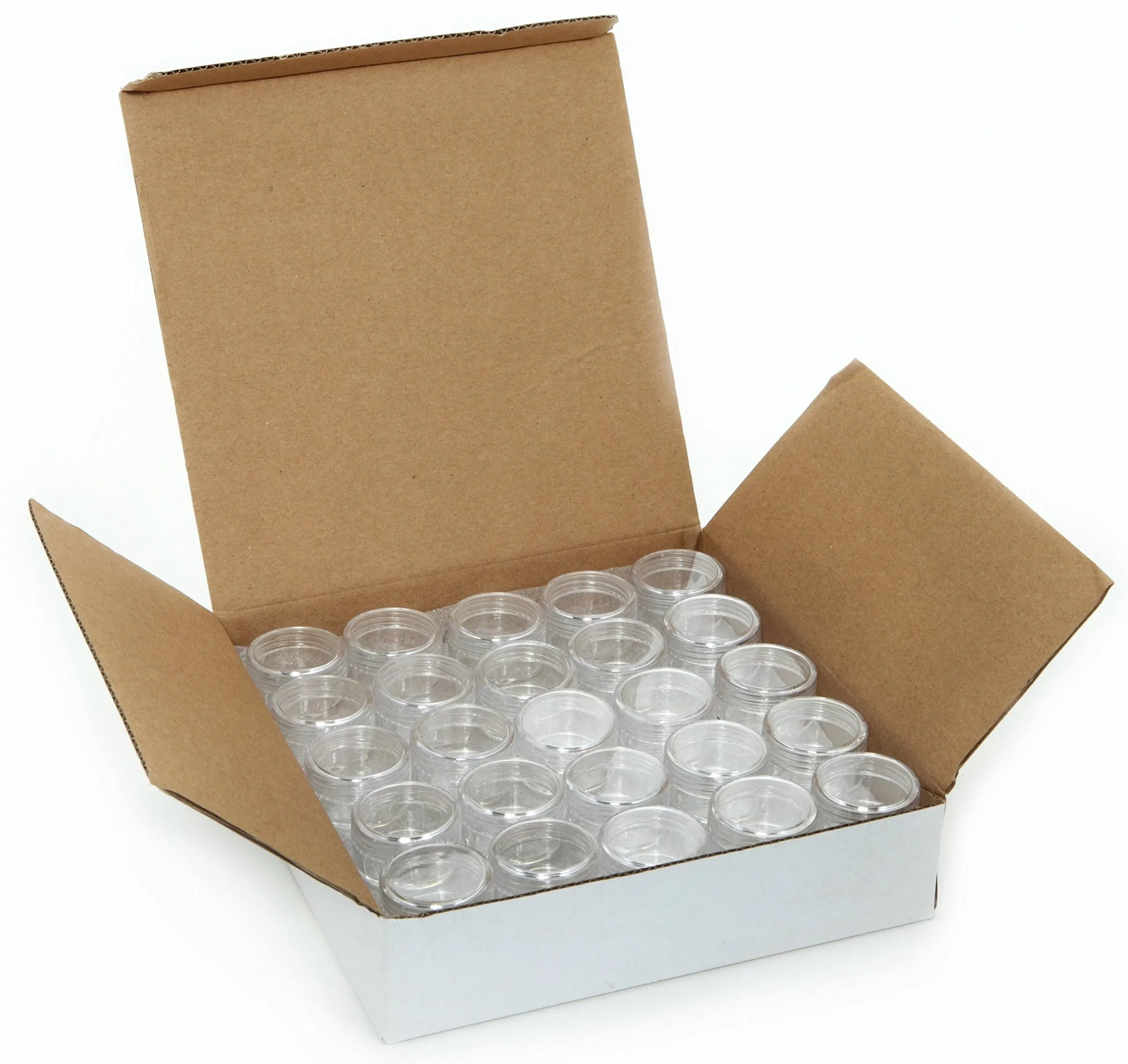 Vivaplex 50 Clear 5 Gram Cosmetic Containers