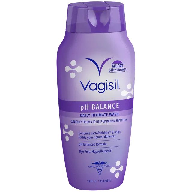 Vagisil‏, pH Balance, שטיפה אינטימית יומית, 354 מ“ל (12 אונקיות נוזל)