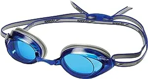 Speedo Vanquisher 2.0 Anti-Fog Swim Swimming Competition Pool Sport Goggle  Blue