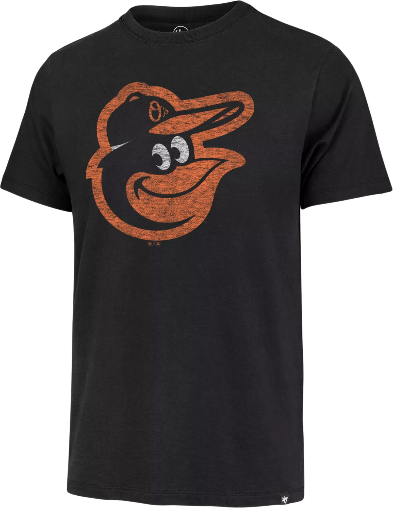 '47 Men's Baltimore Orioles Black Premium Franklin T-Shirt