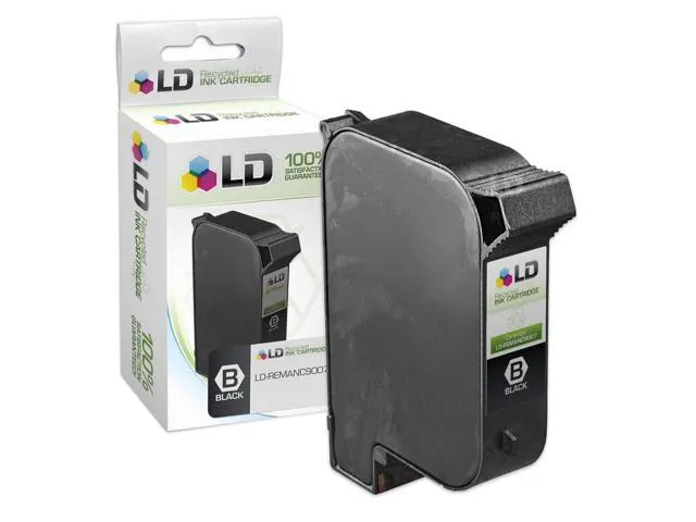 LD Reman C9007A Black Ink Cartridge for HP DA400 DA50S DA550 DA608 3800 XPS-2000