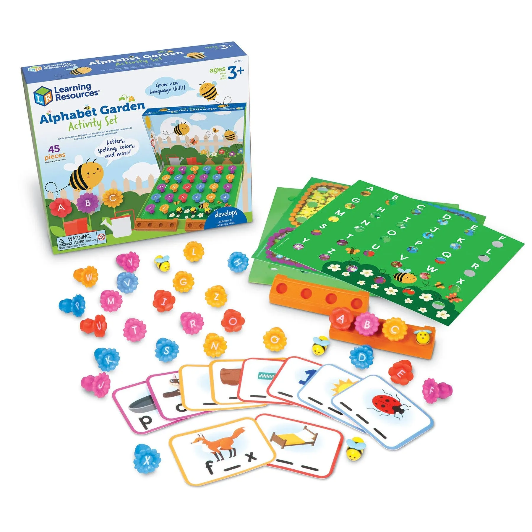 Learning Resources Alphabet Garden Activity Set