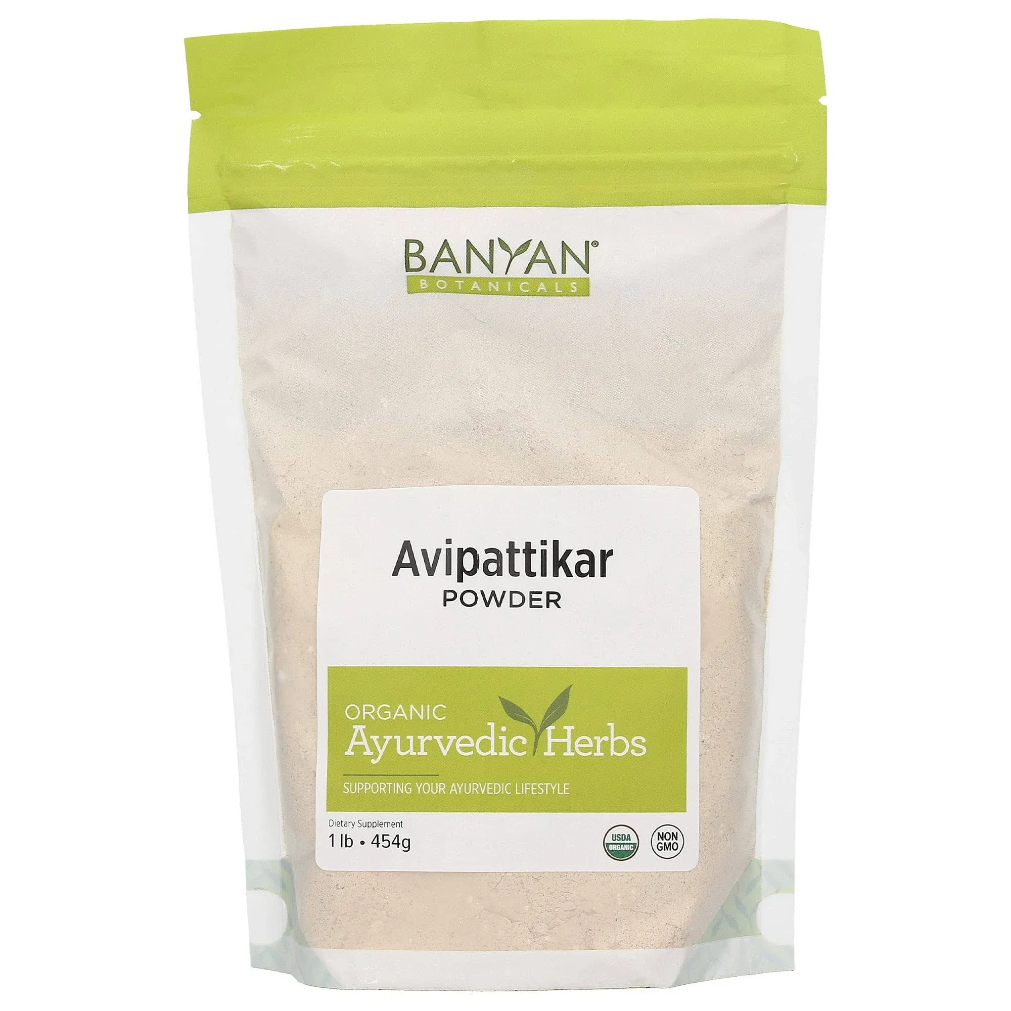 Banyan Botanicals Organic Avipattikar Powder - 1 lb - with Cardamom, V