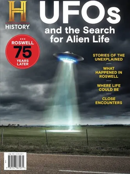 UFO&#039;s &amp; THE SEARCH FOR ALIEN LIFE  2022   By The Editors of History Channel 