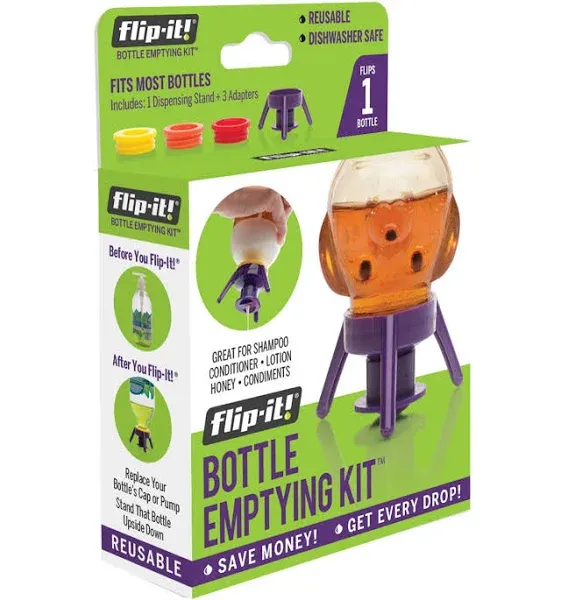 Flip-it! Bottle Emptying Cap