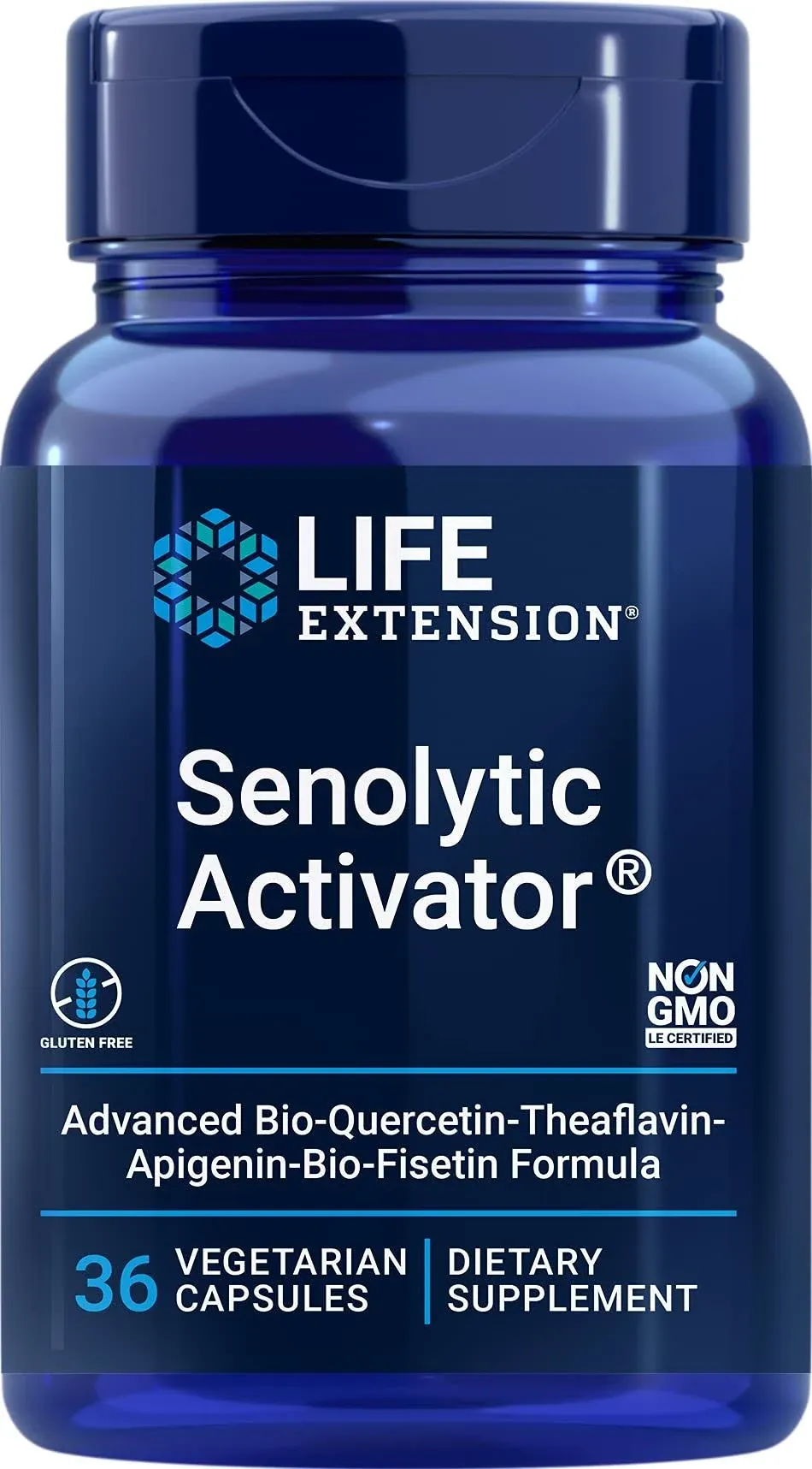 Life Extension Senolytic Formula -- 24 Capsules