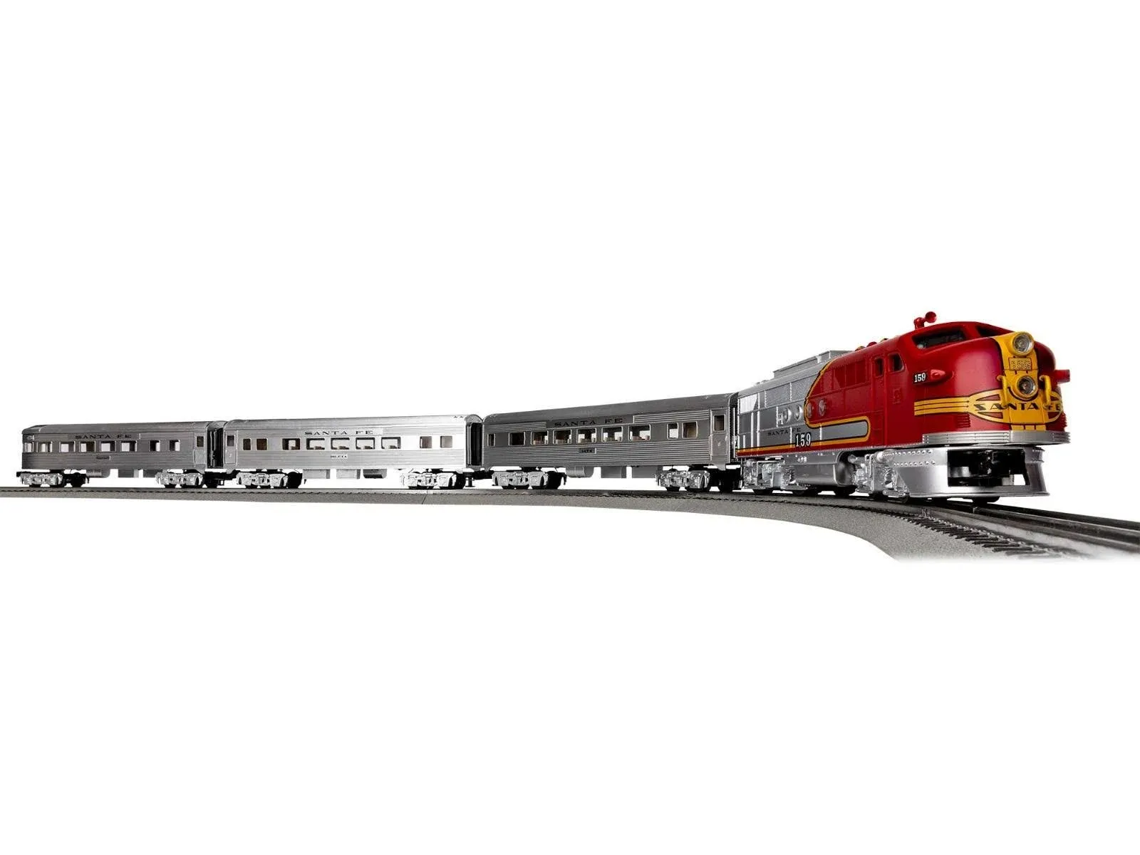 Lionel Santa Fe Super Chief LionChief Bluetooth 5.0 Train Set