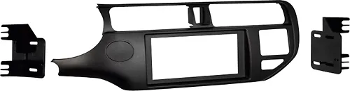 Metra - Dash Kit for Select 2012-2015 Kia Rio DDIN - Charcoal