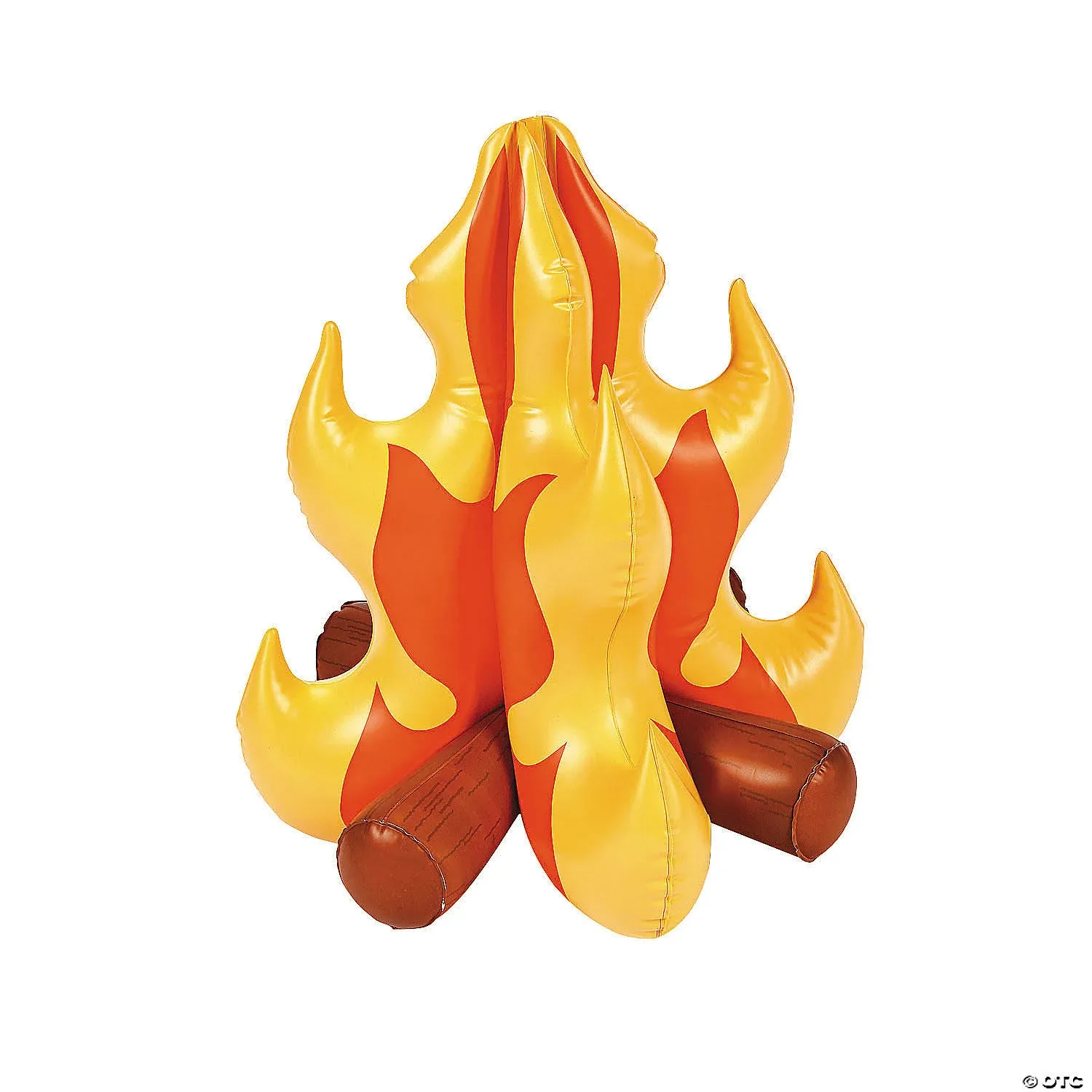 18 x 16 Vinyl Inflatable Logs and Flames Campfire Decoration