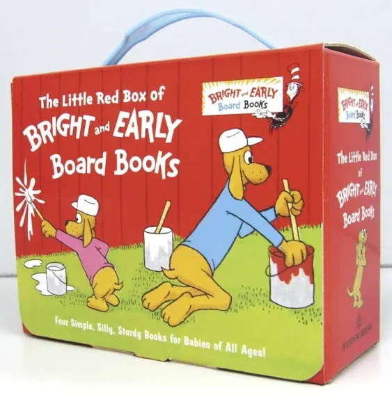 The Little Red Box of Bright and Early Board Books: Go, Dog. Go!; Big Dog . . . Little Dog; The Alphabet Book; I'll Teach My Dog a Lot of Words (Bright & Early Board Books(TM)) 