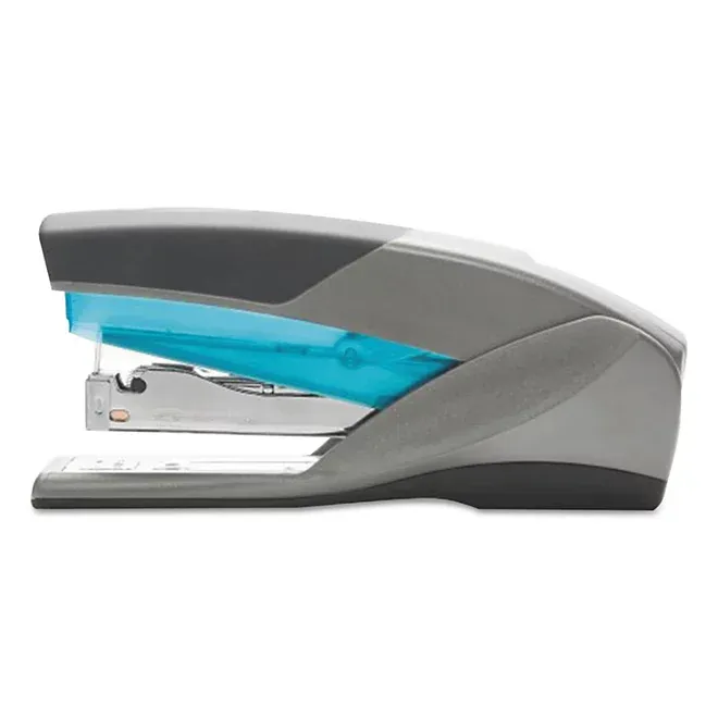 Swingline Stapler, Desktop Stapler, 25 Sheet Capacity, Optima 25 Reduced Effort, Blue/Gray (66404)