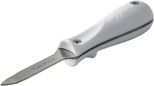 Toadfish Professional Edition Oyster Knife - White