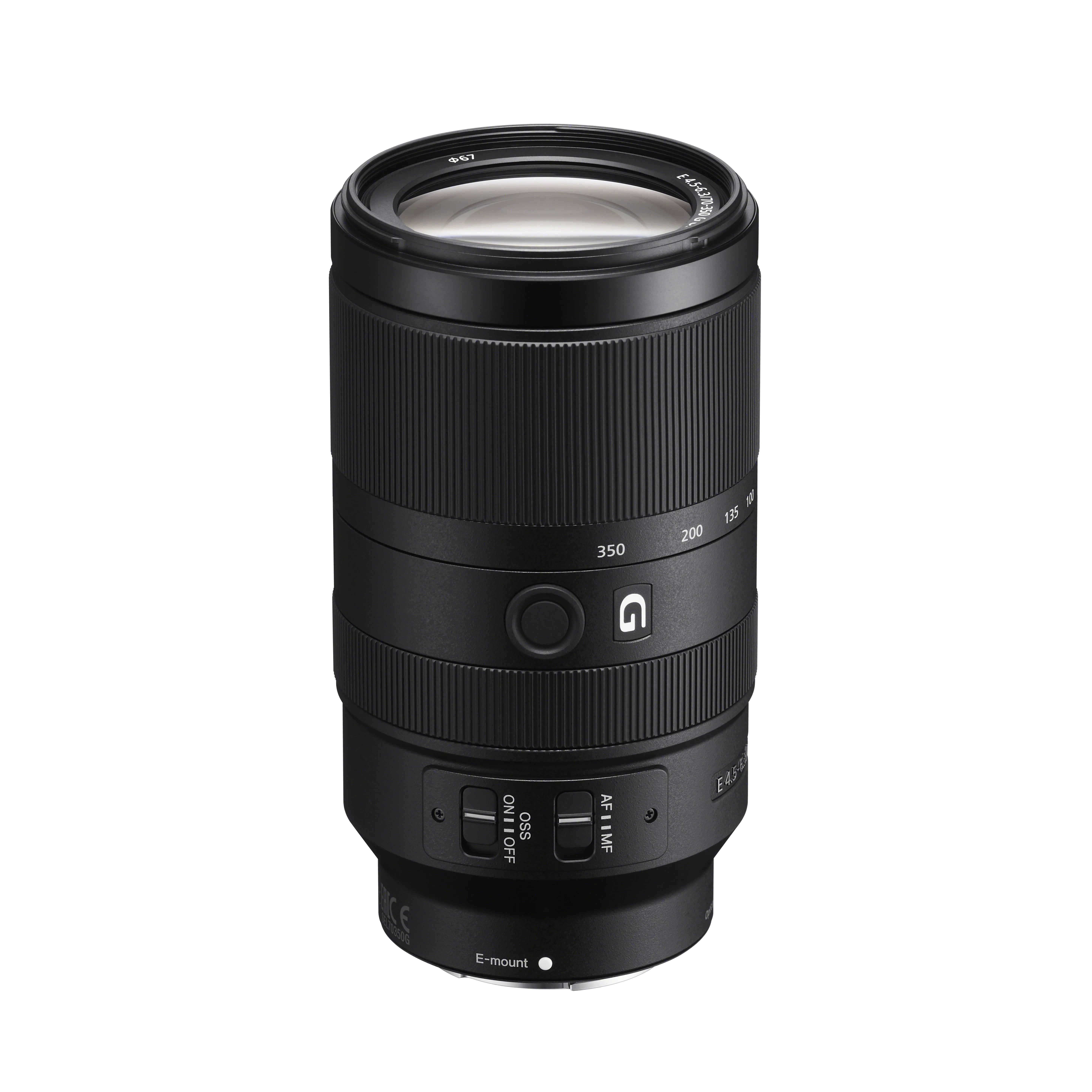 Sony E 70-350mm F4.5-6.3 G OSS *E Mount Lens (FOR APS-C Size Mirrorless) SEL70350G