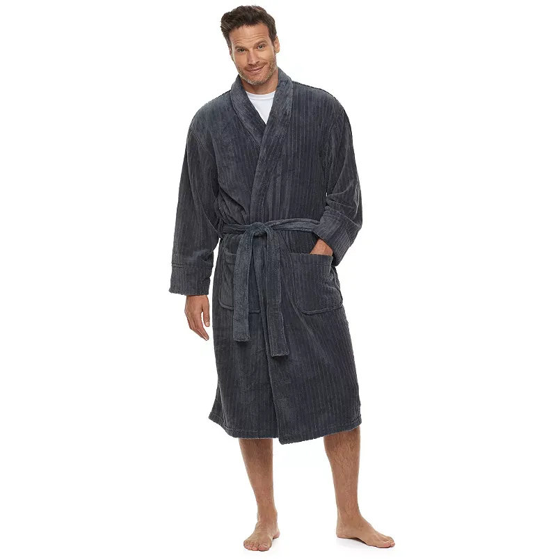 Hanes Men's Ultimate Plush Soft Touch Robe