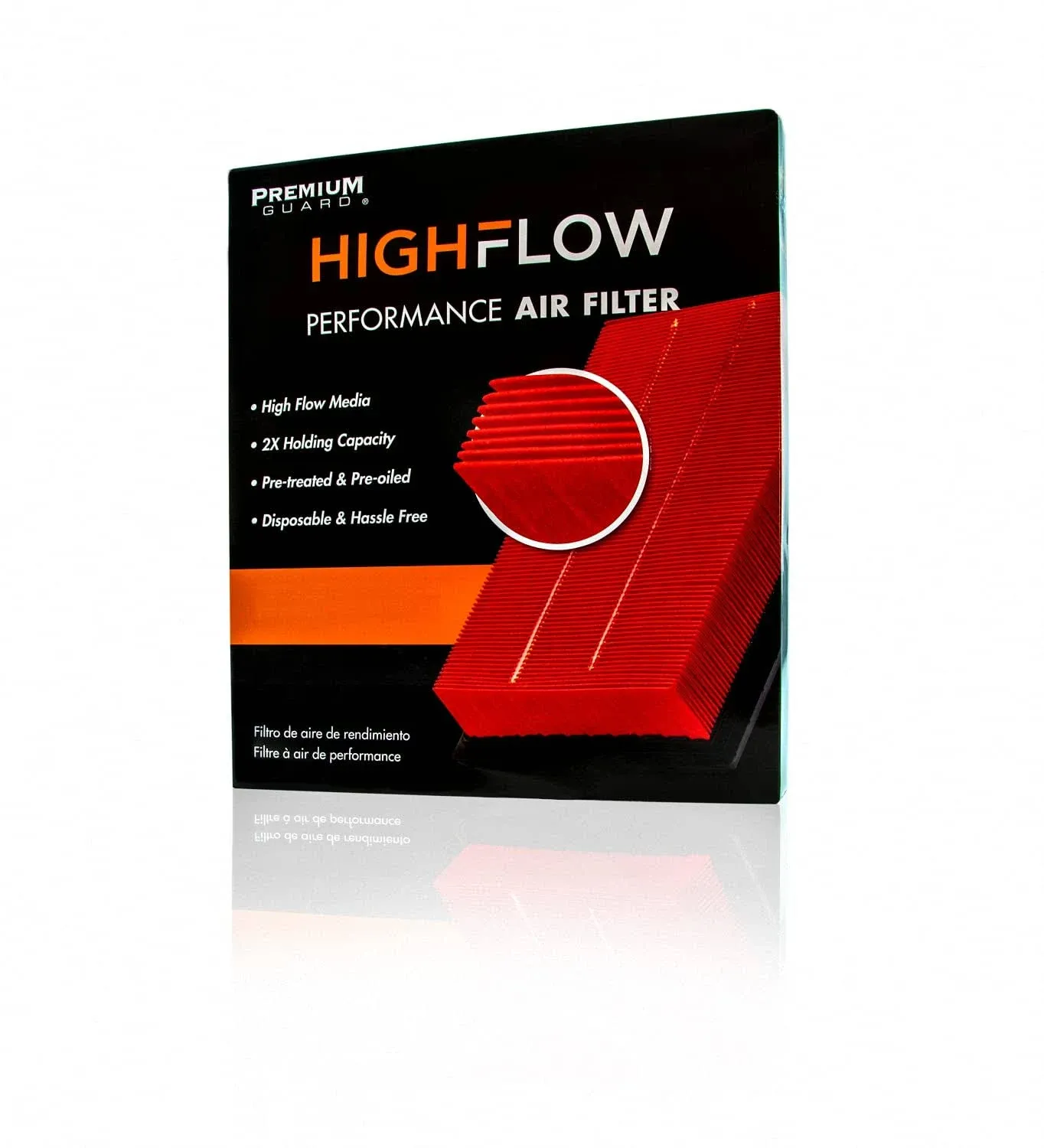 HIGHFLOW PA6280X, High Performance, Pre-Oiled Disposable Engine Air 