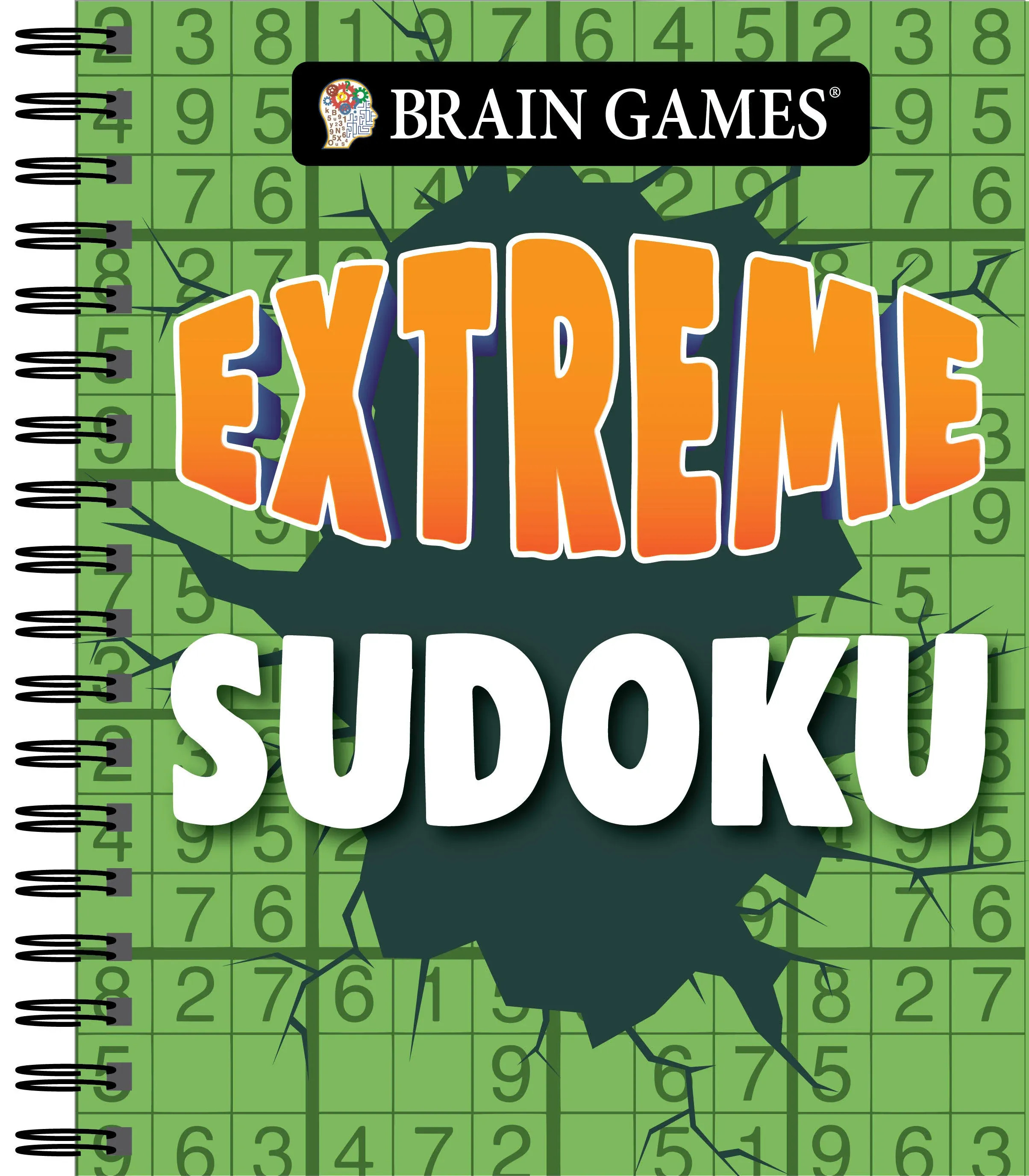 Brain Games - Extreme Sudoku (Spiral Bound, Comb or Coil)