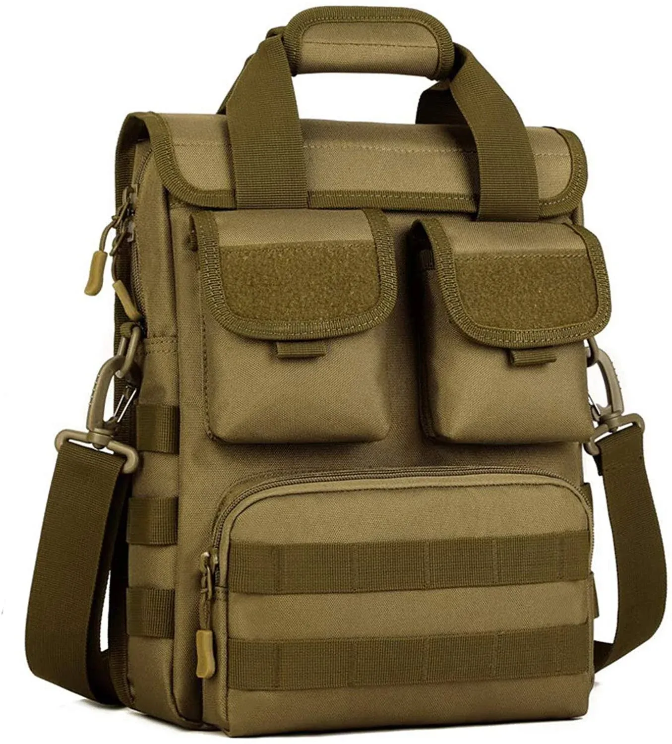 CamGo Tactical Briefcase Heavy Duty Military Shoulder Messenger Bag Lightweight Mens Handbag