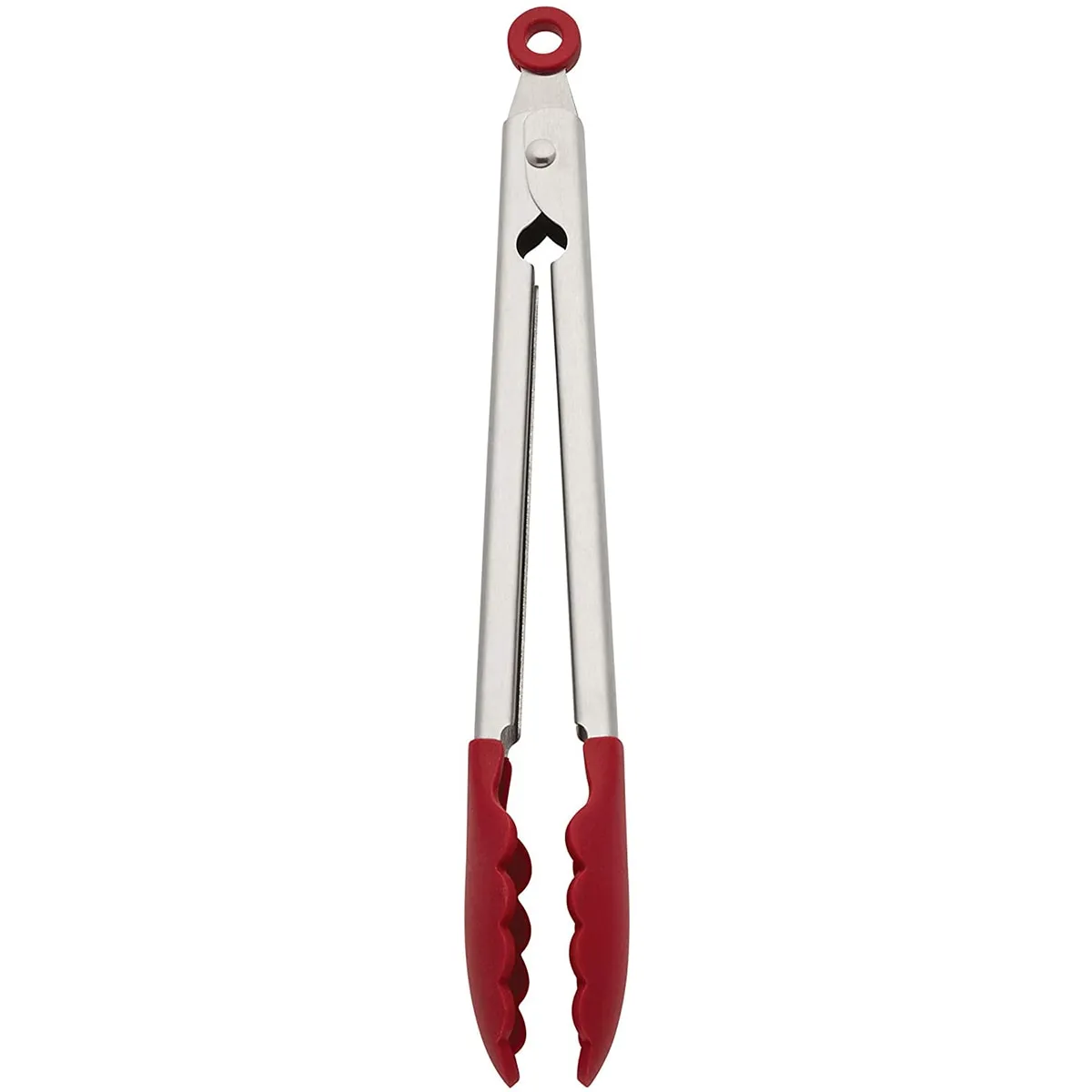 KitchenAid® Gourmet Silicone Tipped Sterling Silver Tongs