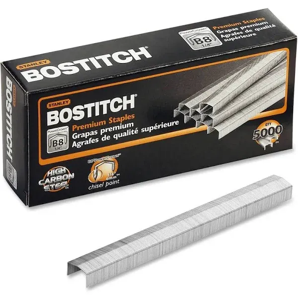 Stanley Bostitch B8 PowerCrown Premium Staples