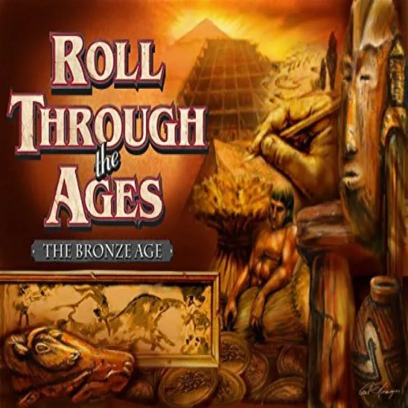 Roll Through the Ages Game Bronze Age 2008 Gryphon Matt Leacock Building Game