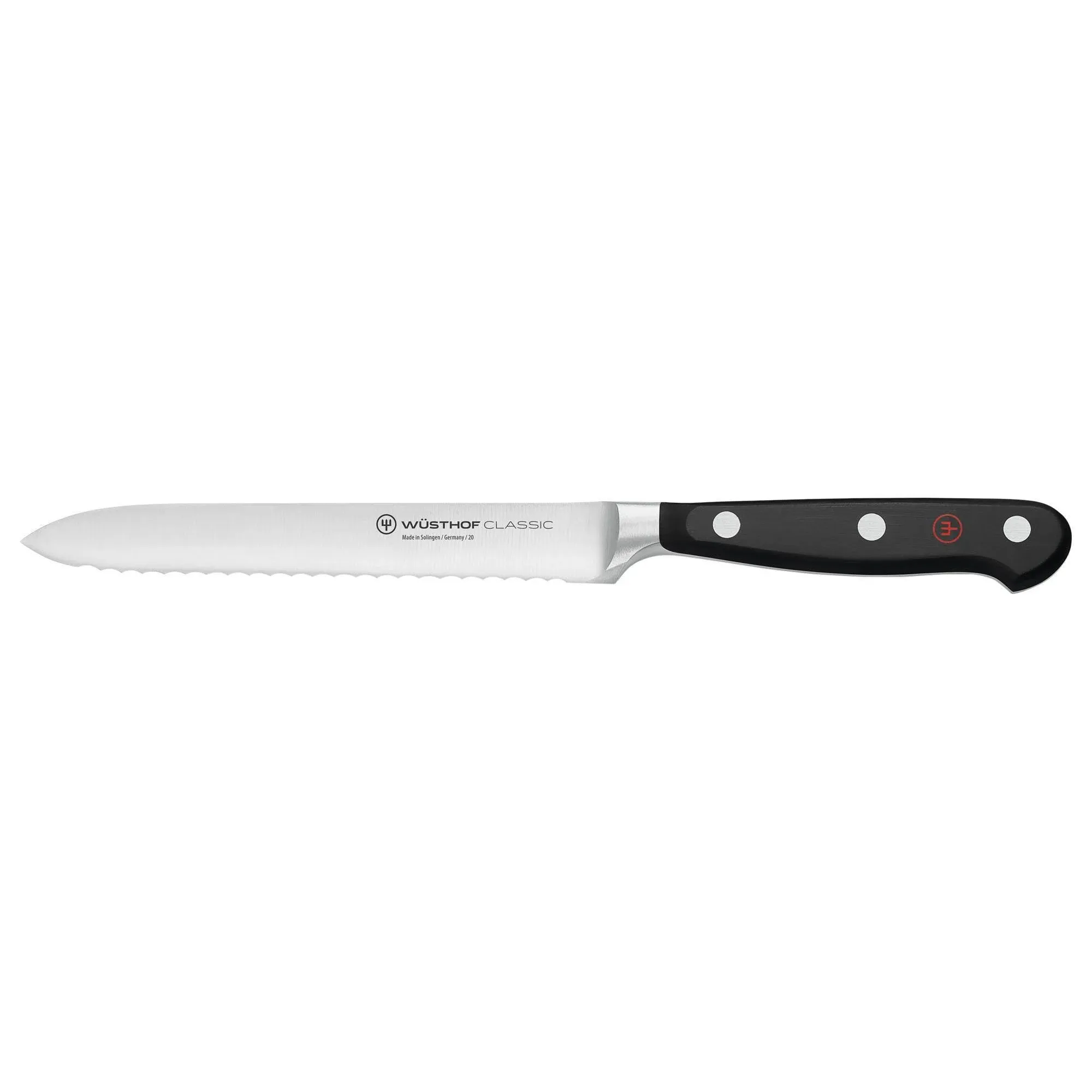 Wusthof Classic 5 in. Serrated Utility Knife