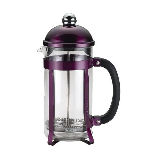 Bonjour 8-Cup Coffee Maximus French Press - Purple