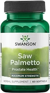 Swanson Saw Palmetto 320 Milligrams 60 Sgels