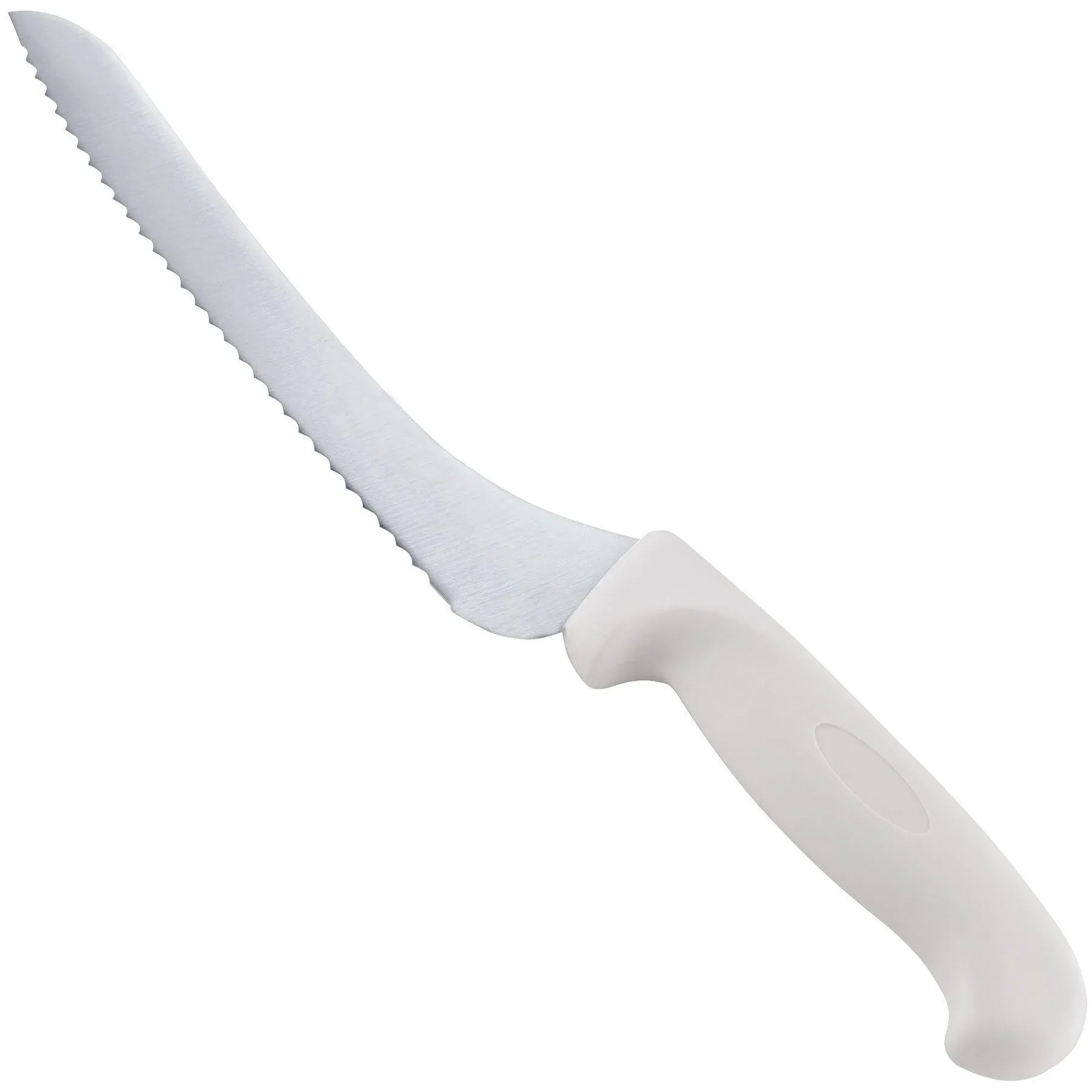 Dexter Russell 13583 Sani- Scalloped Offset Sandwich Knife, 9" Blade