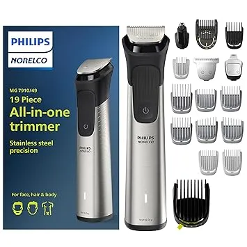 Philips Norelco Multigroom Series 7000 Mens Grooming Kit with Trimmer