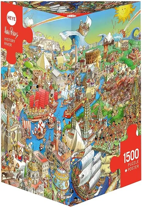 Heye : Puzzle 1500 pcs History River