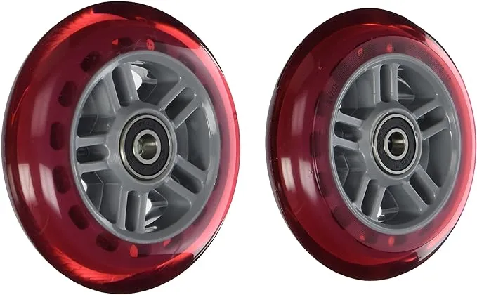 Razor Scooter Replacement Wheels Set with Bearings