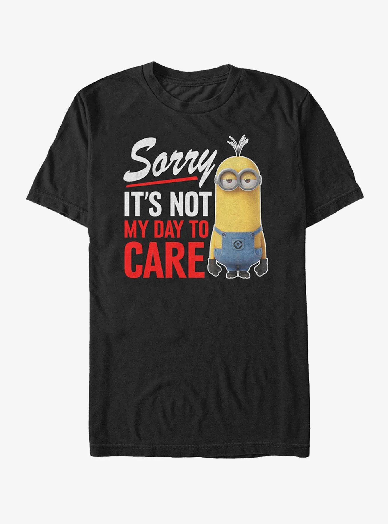 Despicable Me Minion Not Day to Care T-Shirt | Hot Topic