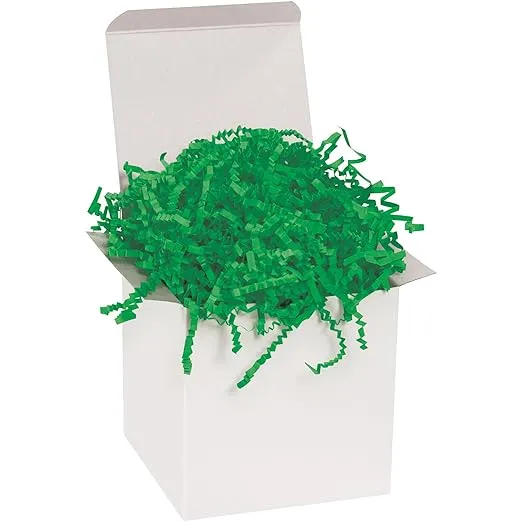 Green Crinkle Paper 10 lb.