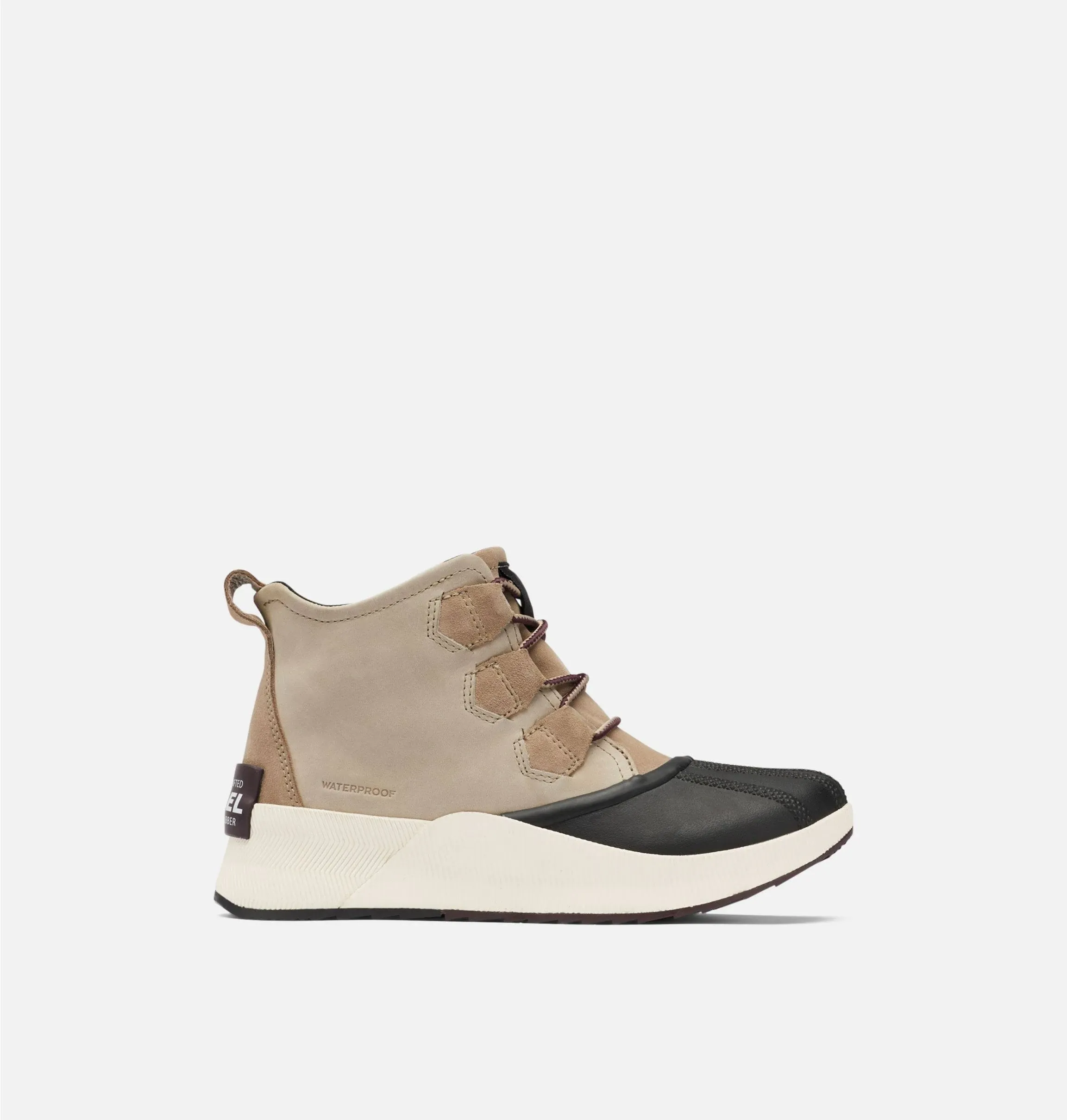 ONA mixed Leather Lace-Up Sport Booties