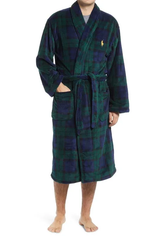 Polo Ralph Lauren Plush Shawl Collar Robe Men's