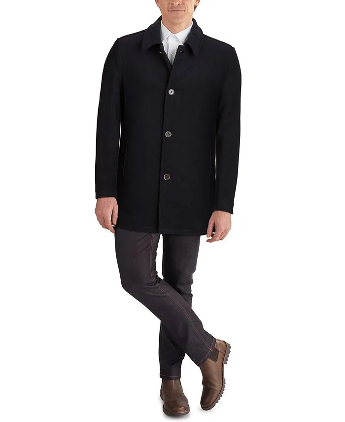 Men's Wool Plush Car Coat