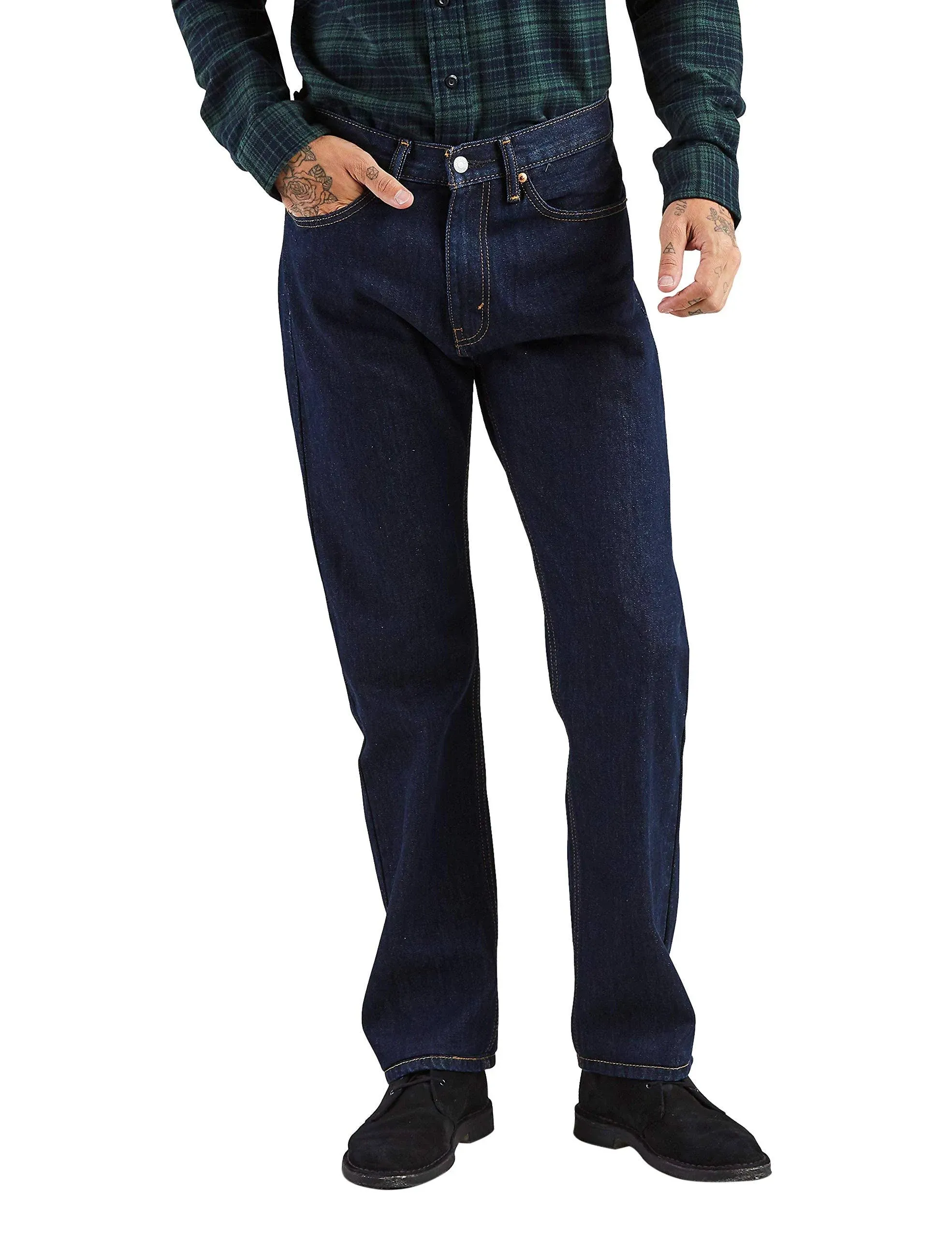 Levi S Men S 505 Regular Fit Jeans