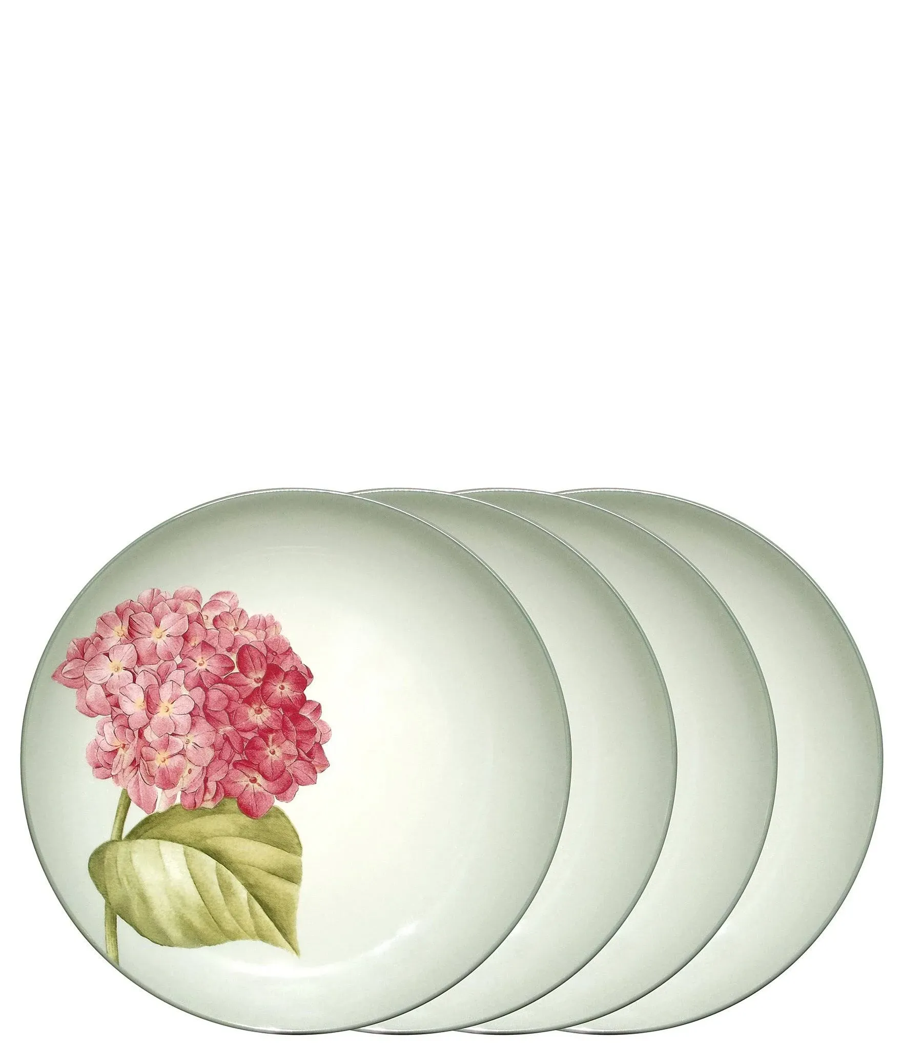 Noritake Colorwave Floral Accent Plates, Set of 4 - Turquoise