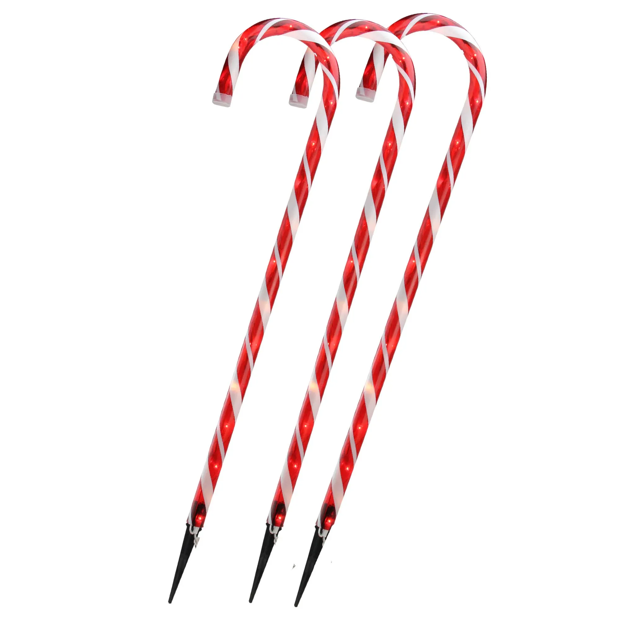 Northlight Lighted Candy Cane Christmas Outdoor Decorations