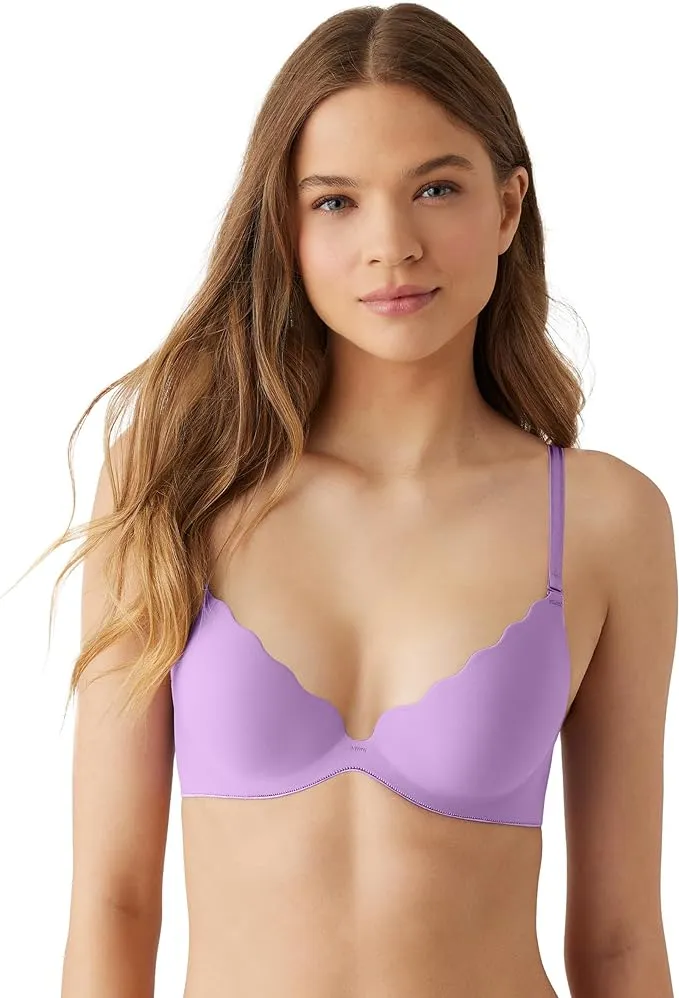 b.tempt'd by Wacoal Women's b.wow'd Convertible Push Up Bra, Orchid Mist, 30C