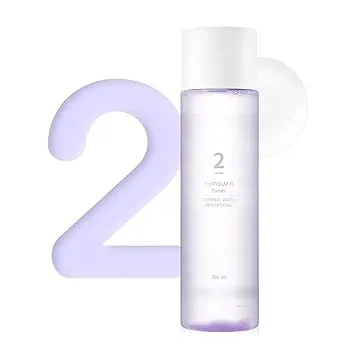 numbuzin No.2 Thermal Water 89% Mineral Toner, 6.76 fl.oz / 200ml | Inner Drying, Cakey Makeup, Moisturizing, Thermal Water 89%, Niacinamide